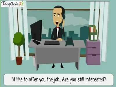 Bài 57: Getting a job offer